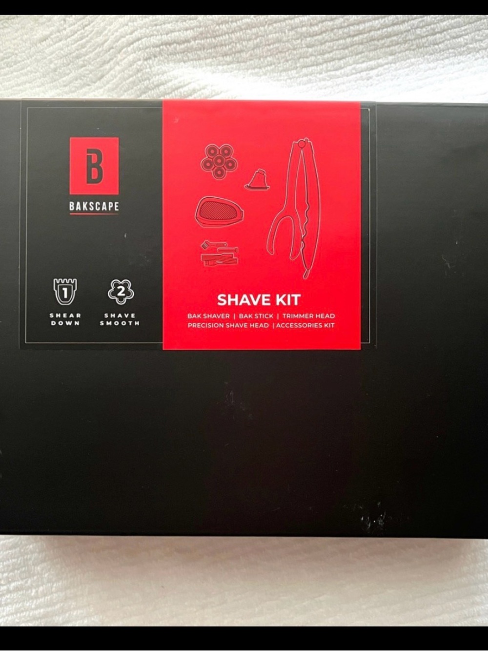 Bakscape Men's Back Shaver Classic Kit 2.0, Electric Body & Back Shaver Razor - Picture 2 of 3